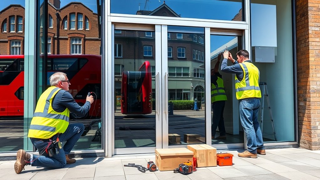 Automatic Door Installation Hornsey