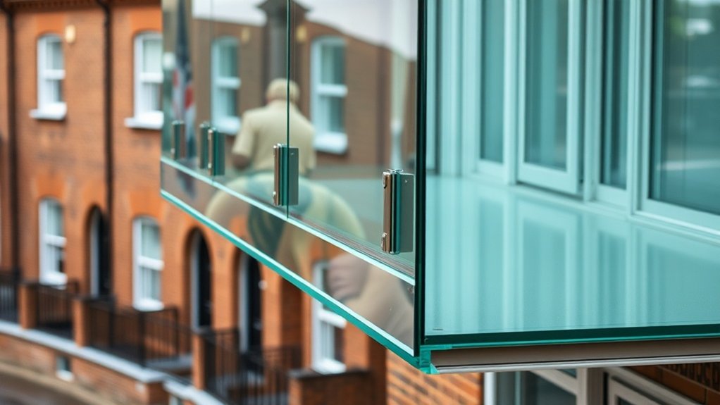 Glass Balcony Installation Hornsey