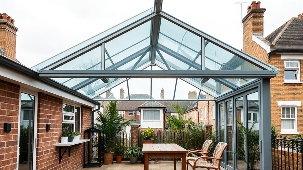 Lean-To Glazing Hornsey