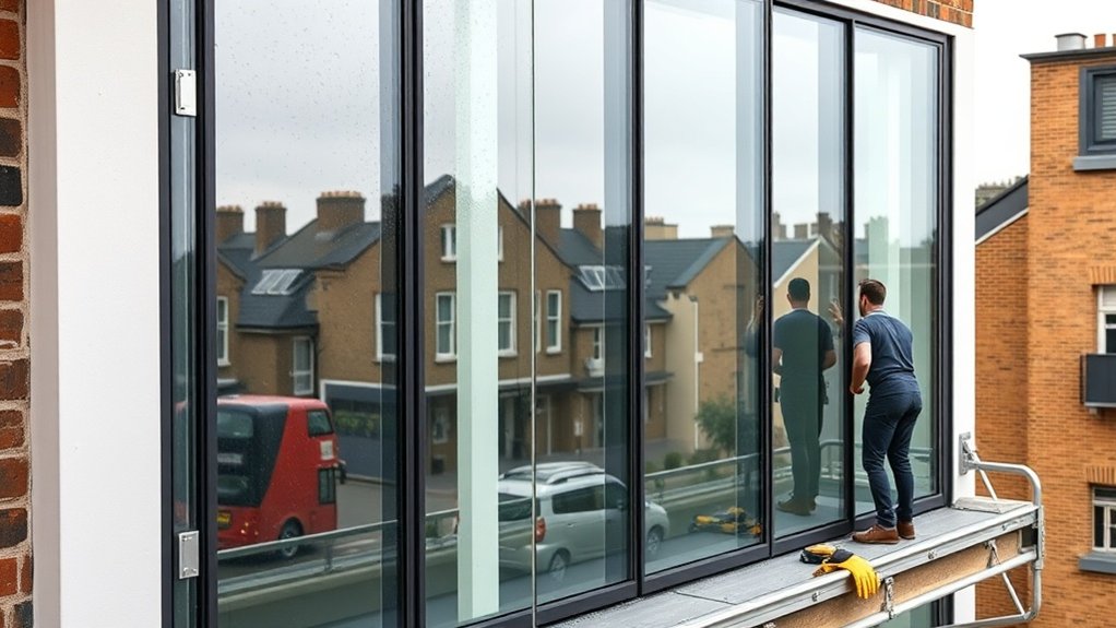 Polycarbonate to Glass Conversion Hornsey