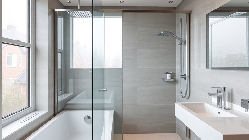 Semi-Frameless Shower Screens Hornsey