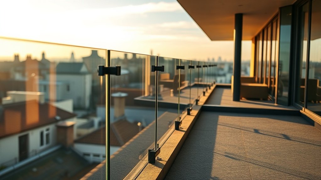 Terrace Glass Balustrades Hornsey