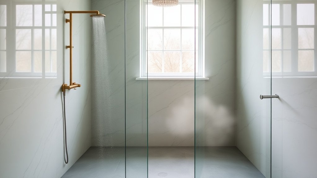 Wet Room Glass Panels Hornsey